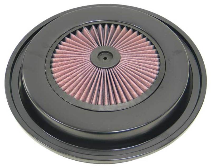 K&N X-Stream Top Filter X-Stream 15-3/8in OD - Black