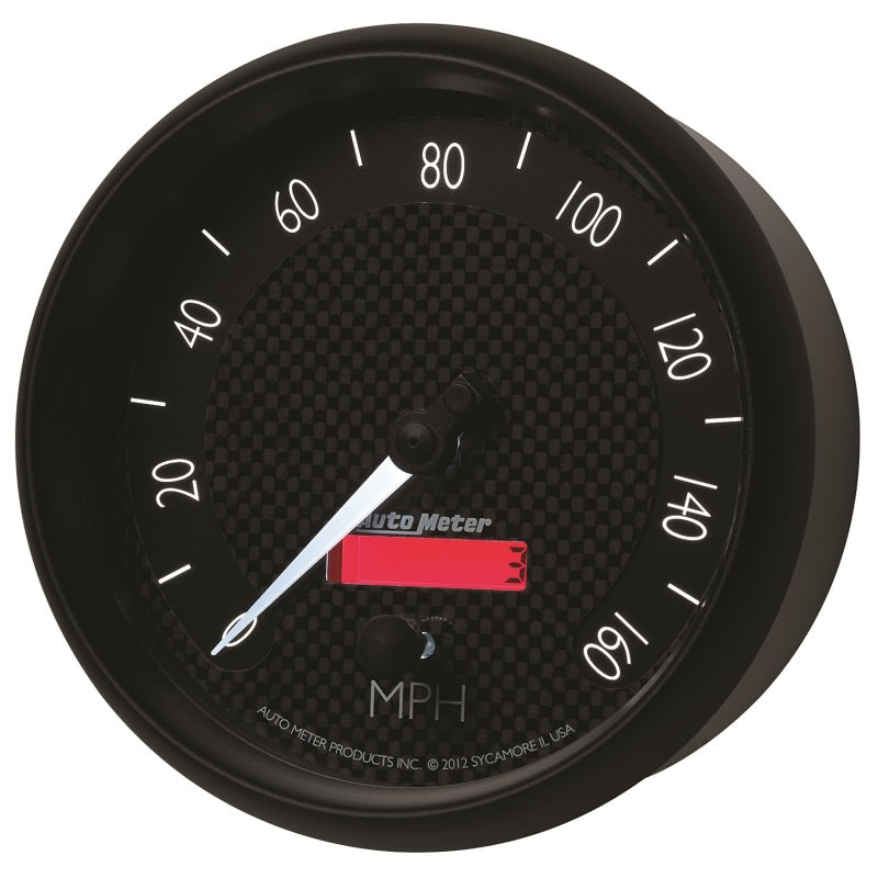 Auto Performance Meter Autometer GT Series 5in In Dash 0-160 MPH Electronic Programmable Spee ...