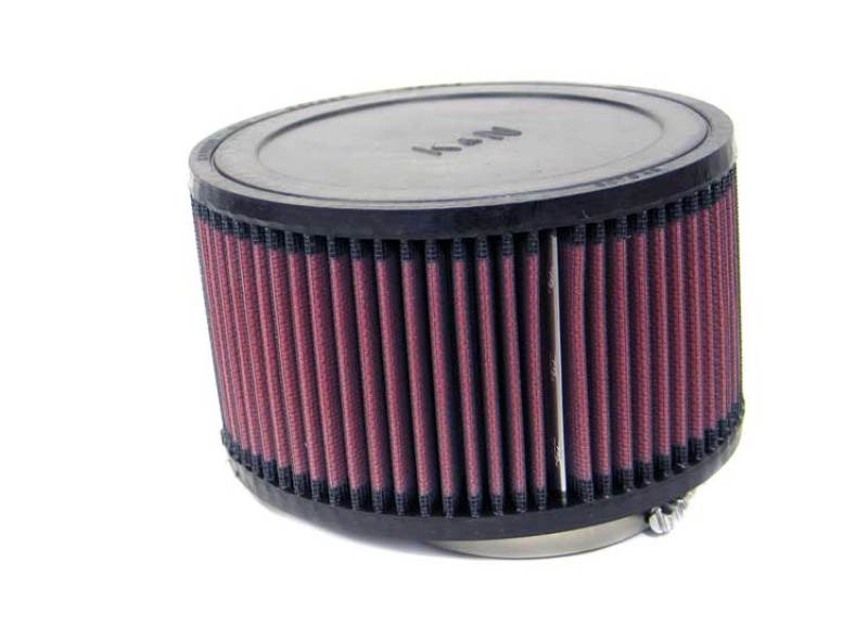 K&N Universal Rubber Filter - Round Straight 3in Flange ID x 7in OD x 4in Height