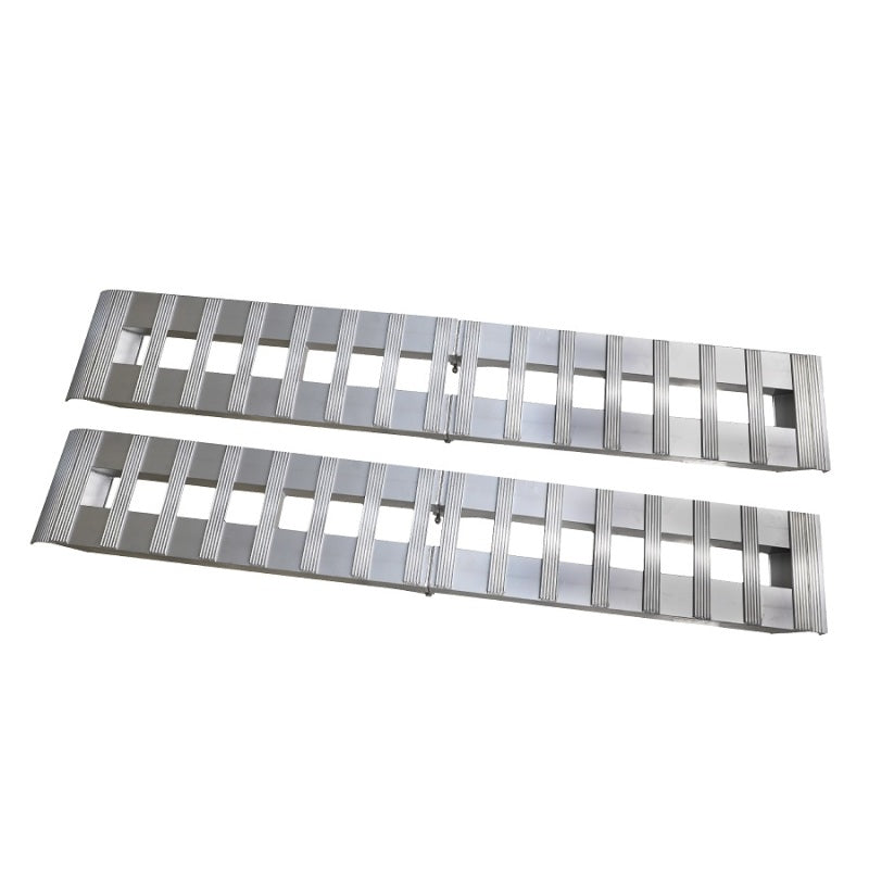 Gen-Y Heavy-Duty 8ft Aluminum Foldable Loading Ramps 15in x 96in 3K Ca ...